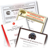 certificates
