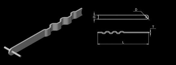 “Twisted” Leaf Anchors