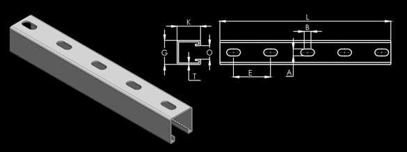 “C” Channel (With Tooth & Without Tooth)