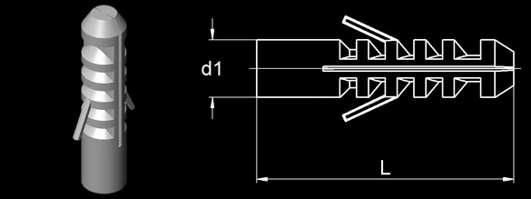 Plastic Anchor (Nylon Plug Anchor)