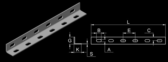 “L”  Channel