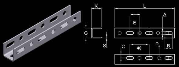 “U” Channel