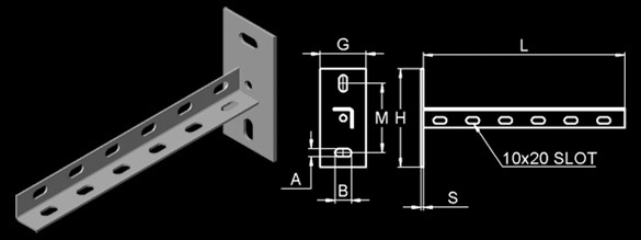 Wall Hanger Bracket “L” Type
