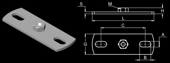 Base Plate With Nut