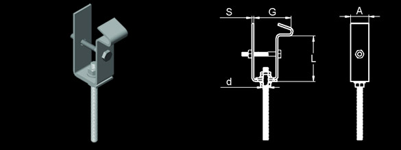 “NPU” Hanging Clamps
