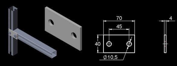 Mounting Accessories For Channels