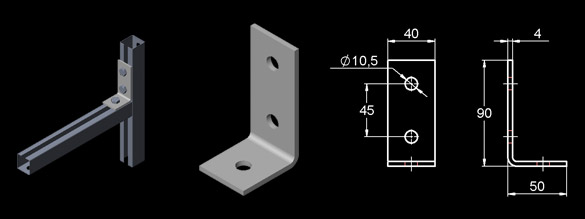 Mounting Accessories For Channels