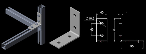 Mounting Accessories For Channels