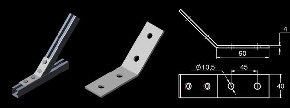 Mounting Accessories For Channels